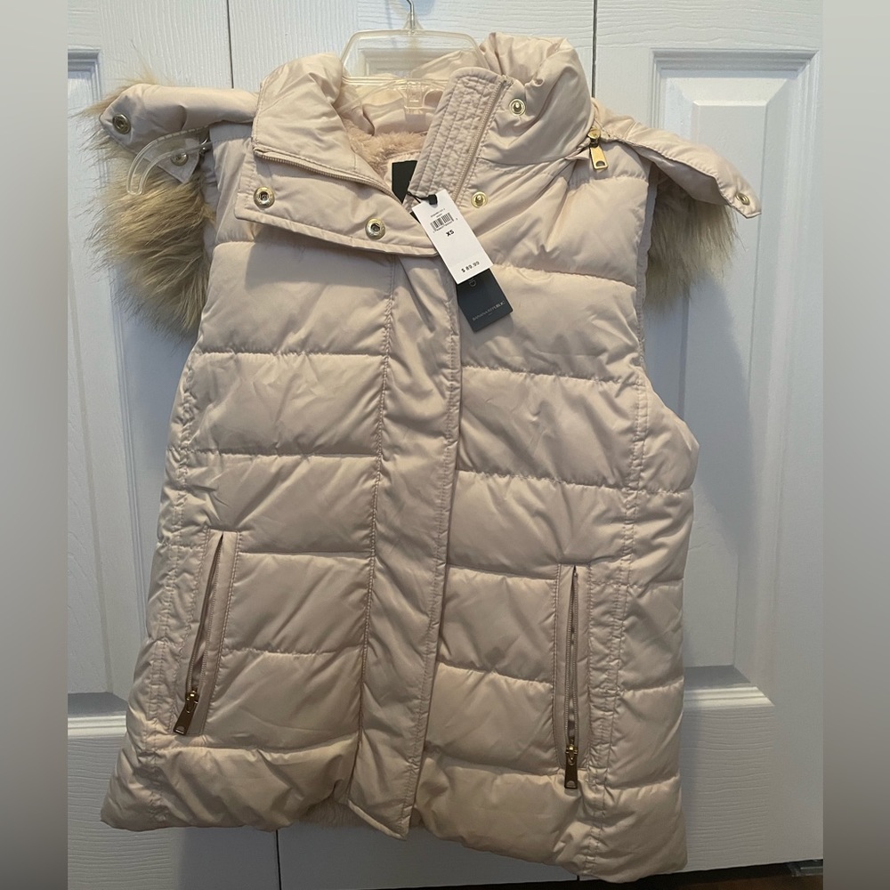 Banana Republic Fleece Lined Vest